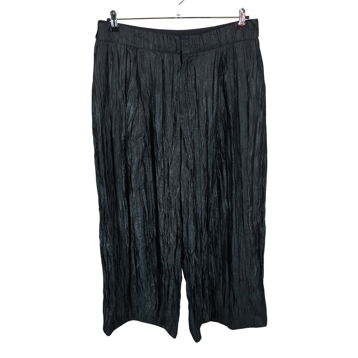 Naisten Massimo Dutti - Kangashousut, koko 44 - Musta (1)