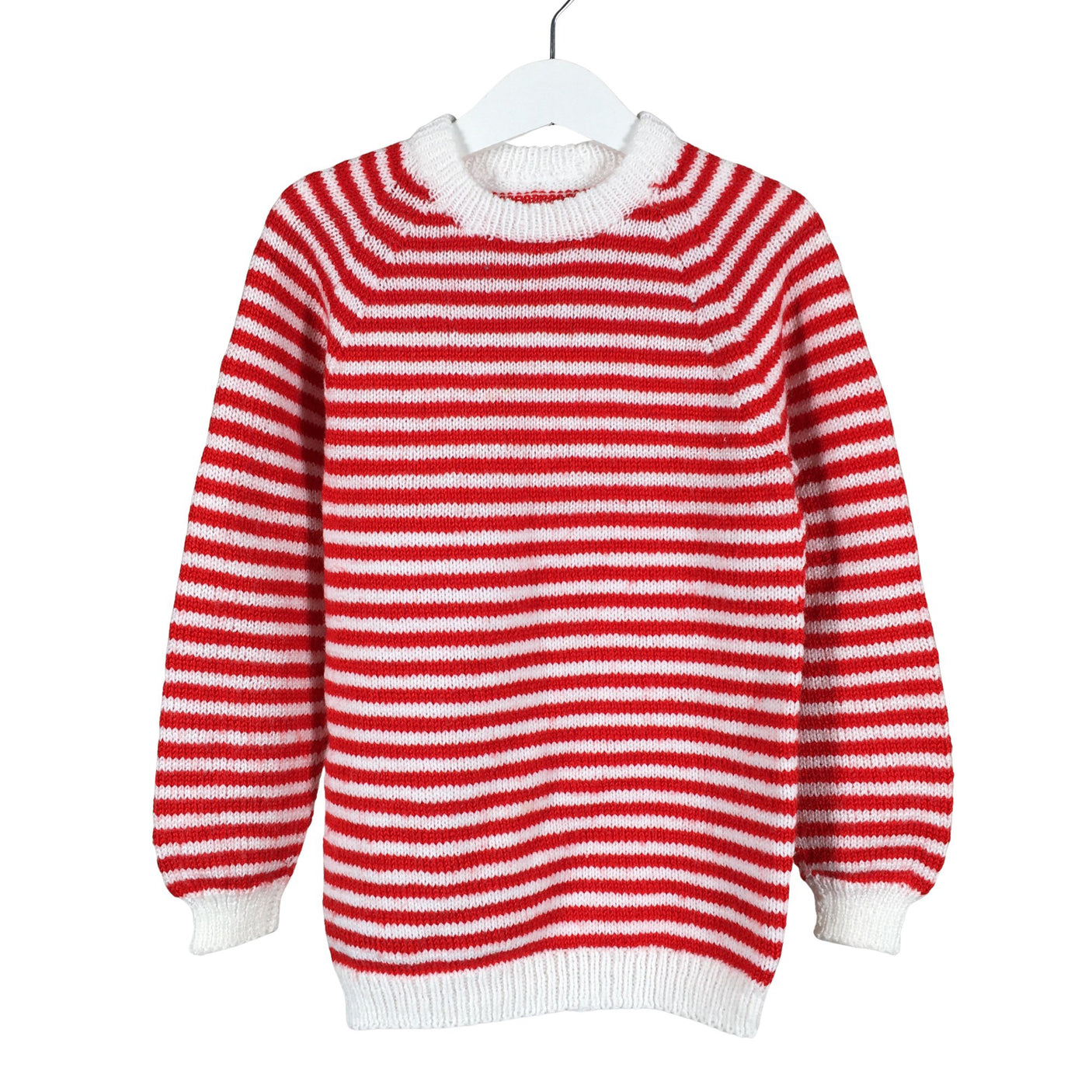 Unisex Handmade - Neulepaita, koko 128 - 134 - Punainen (1)