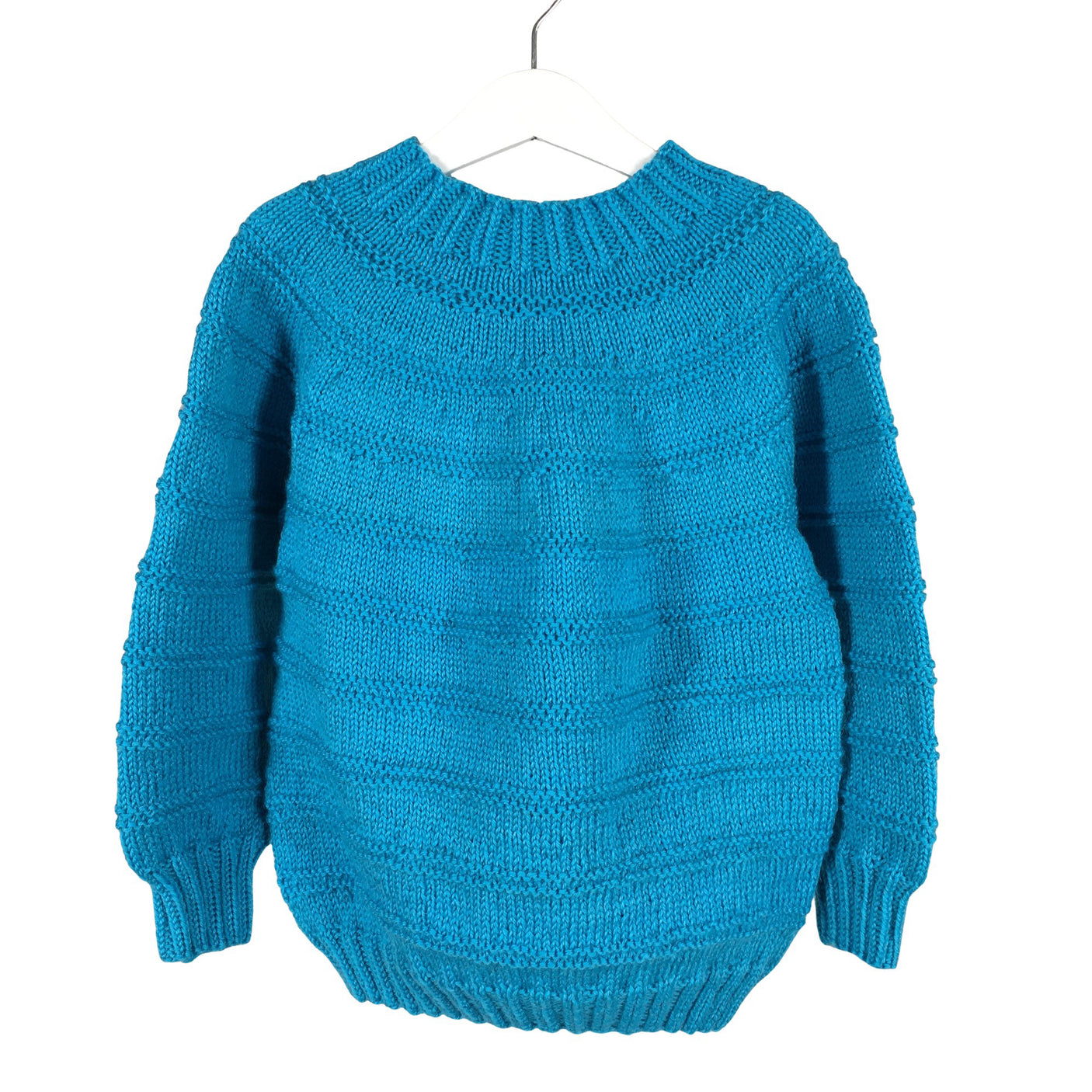 Unisex Handmade - Neulepaita, koko 134 - 140 - Turkoosi (1)
