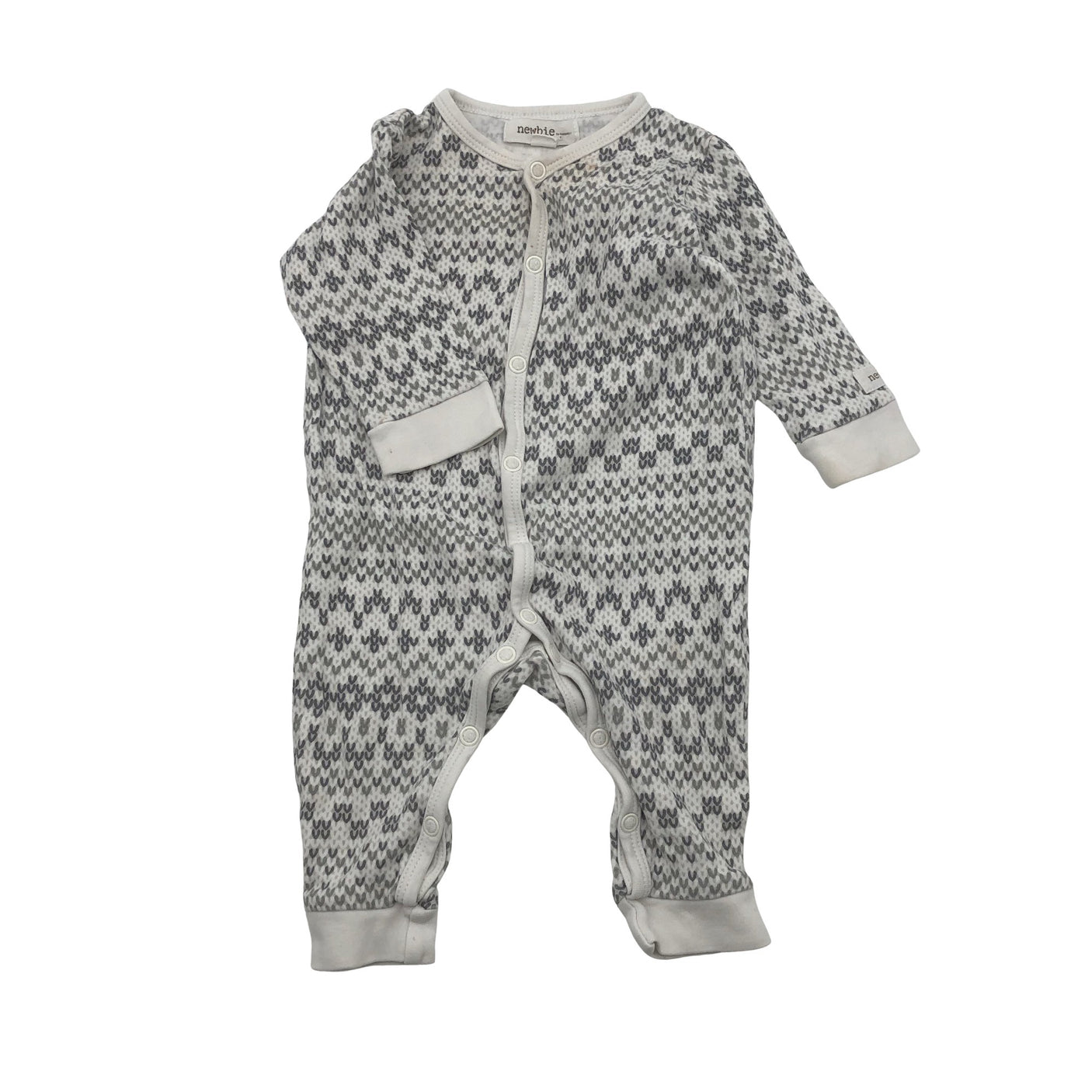 Unisex Newbie - Haalari, koko 62 - 68 - Harmaa (1)
