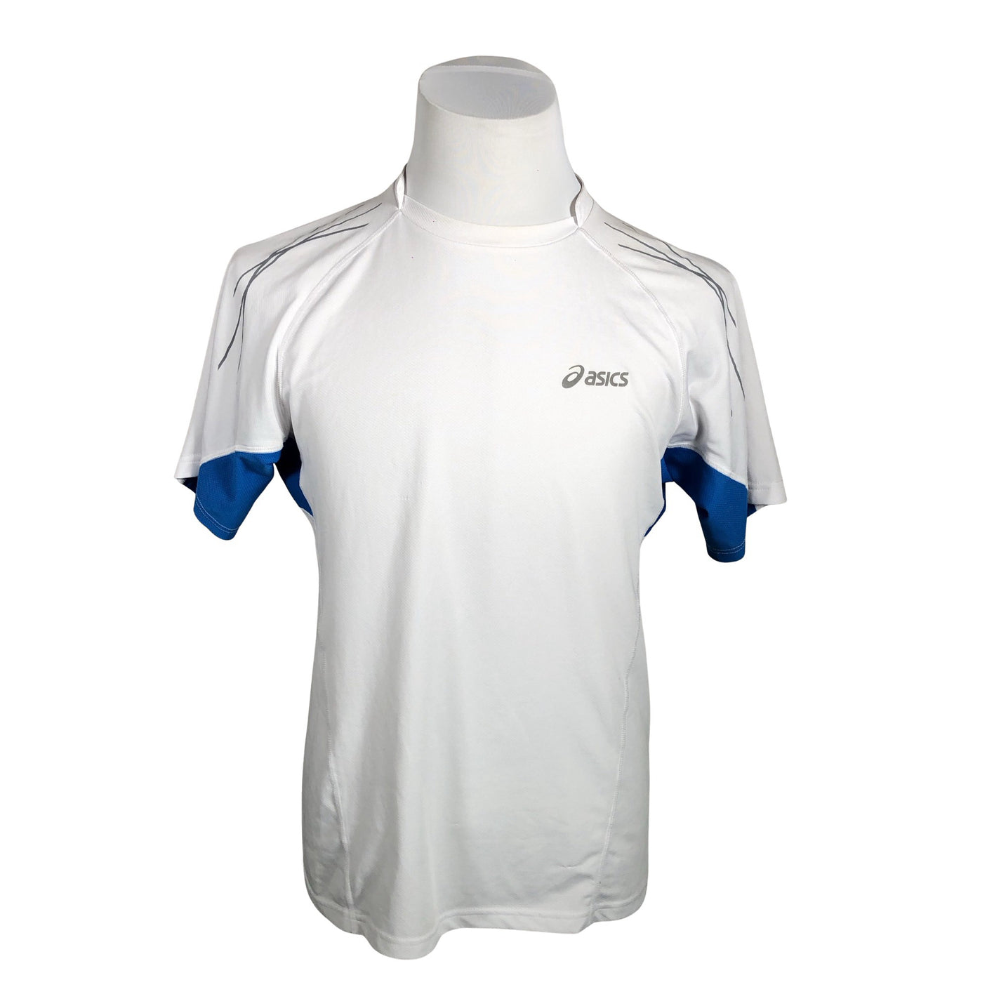 Miesten Asics - Urheilupaita, lyhyet hihat, koko L - Valkoinen (1)