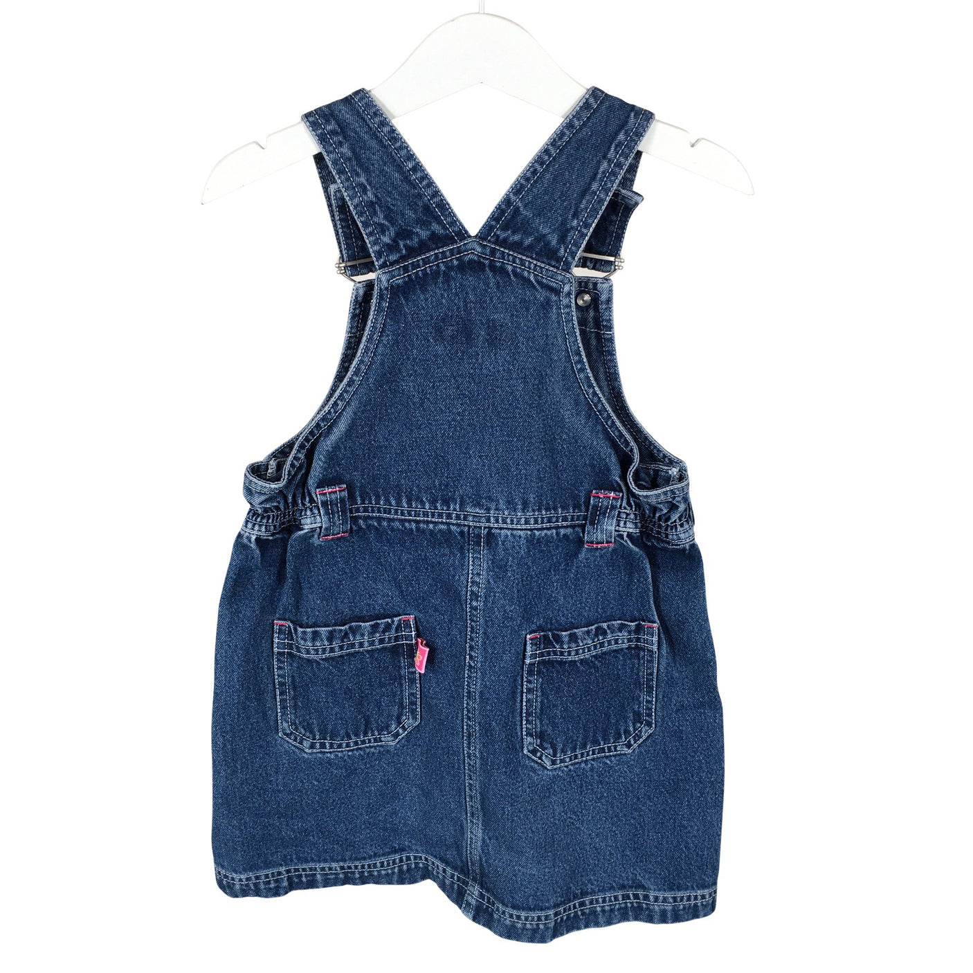 Tyttöjen Lindex - Kangasmekko, koko 98 - 104 - Sininen (2)