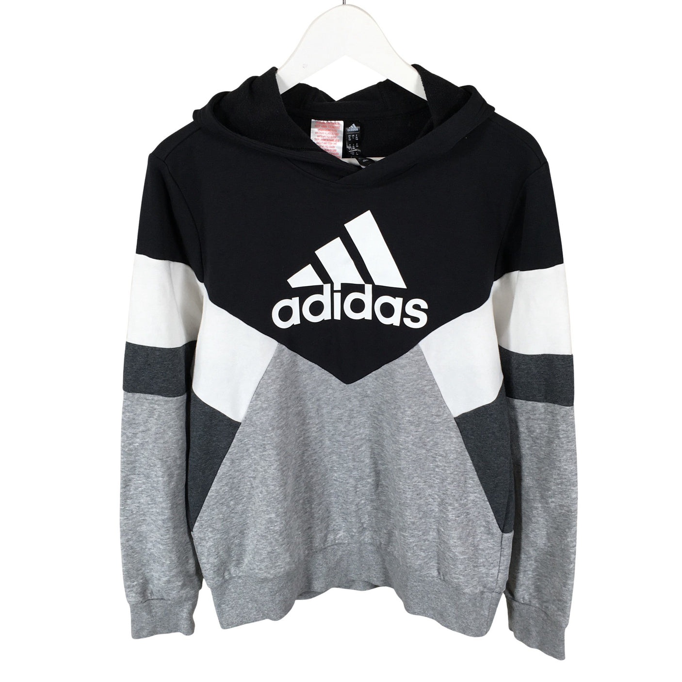 Unisex Adidas - Huppari, koko 158 - 164 - Harmaa (1)