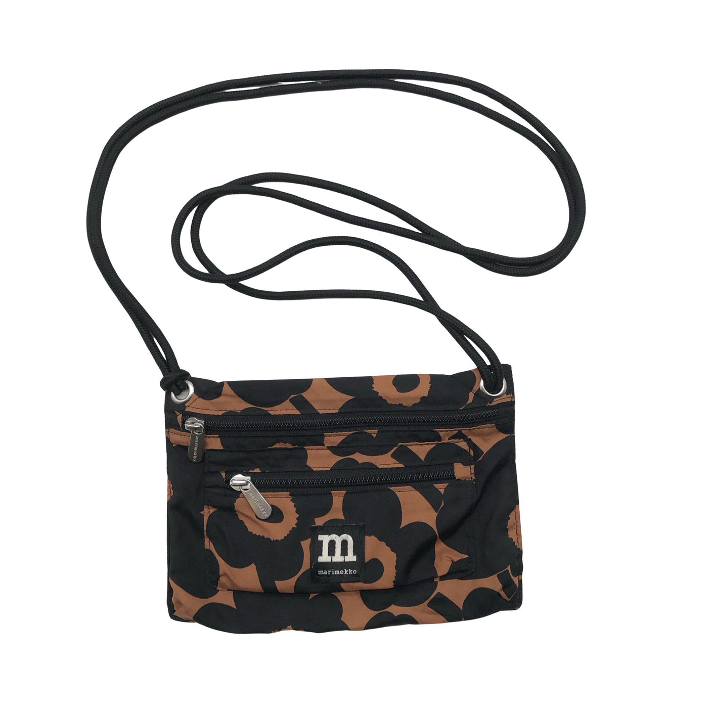 Naisten Marimekko - Olkalaukku, koko Mini - Ruskea (1)