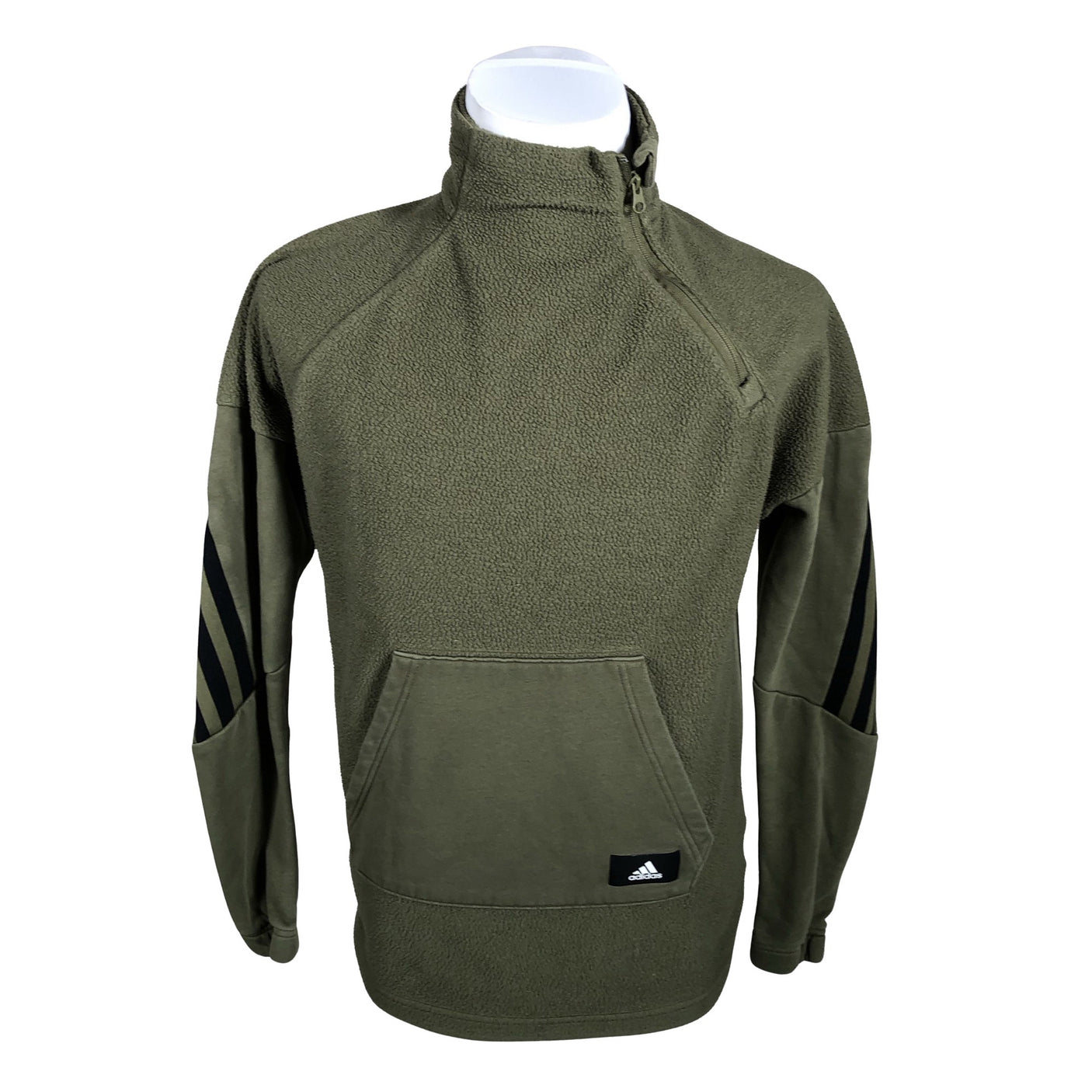 Miesten Adidas - Fleecepaita, koko S - Vihreä (1)
