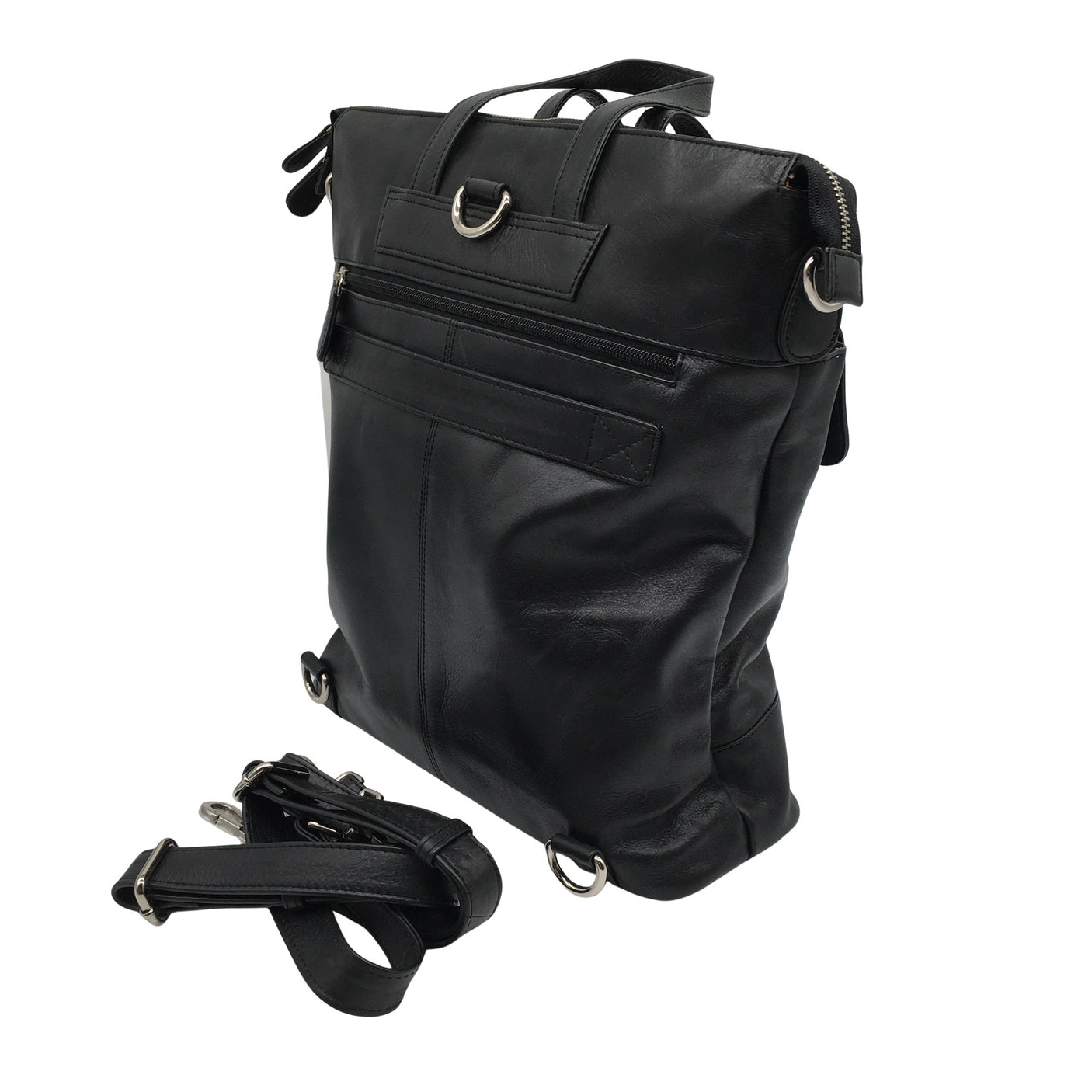 Naisten A.Eriksson - Reppu, koko Maxi - Musta (2)