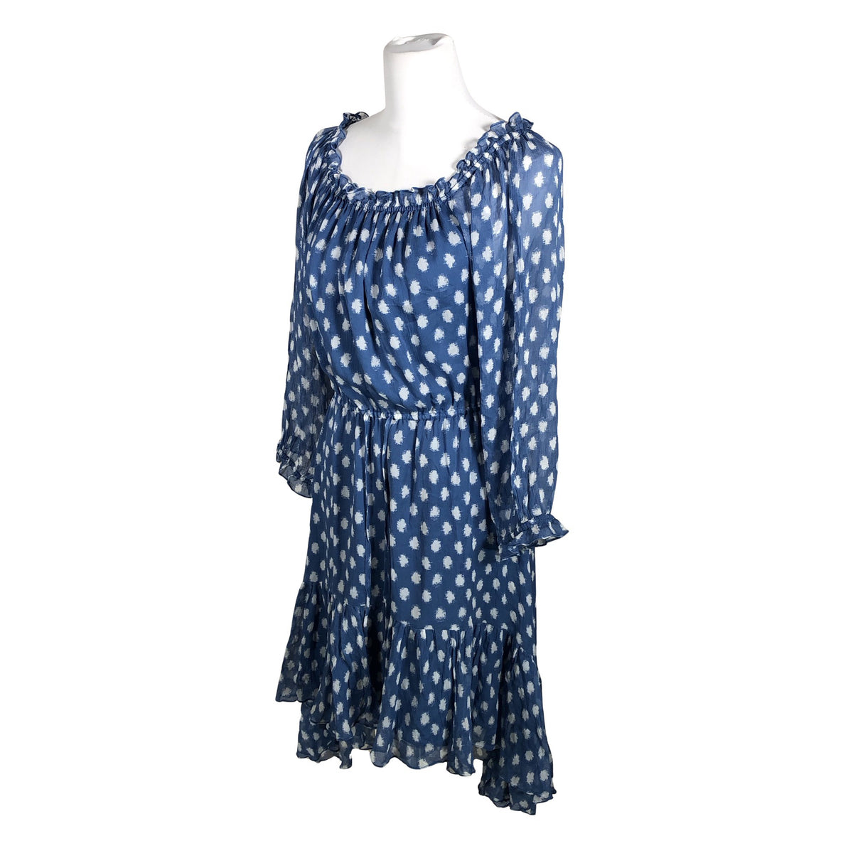 Naisten Diane von Furstenberg - Sifonkimekko, koko 40 - Sininen (3)