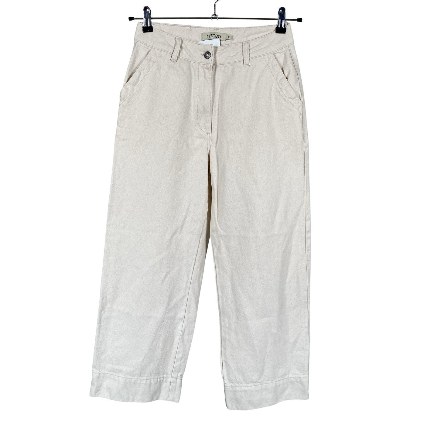 Naisten Nanso - Farkut, koko 36 - Beige (1)