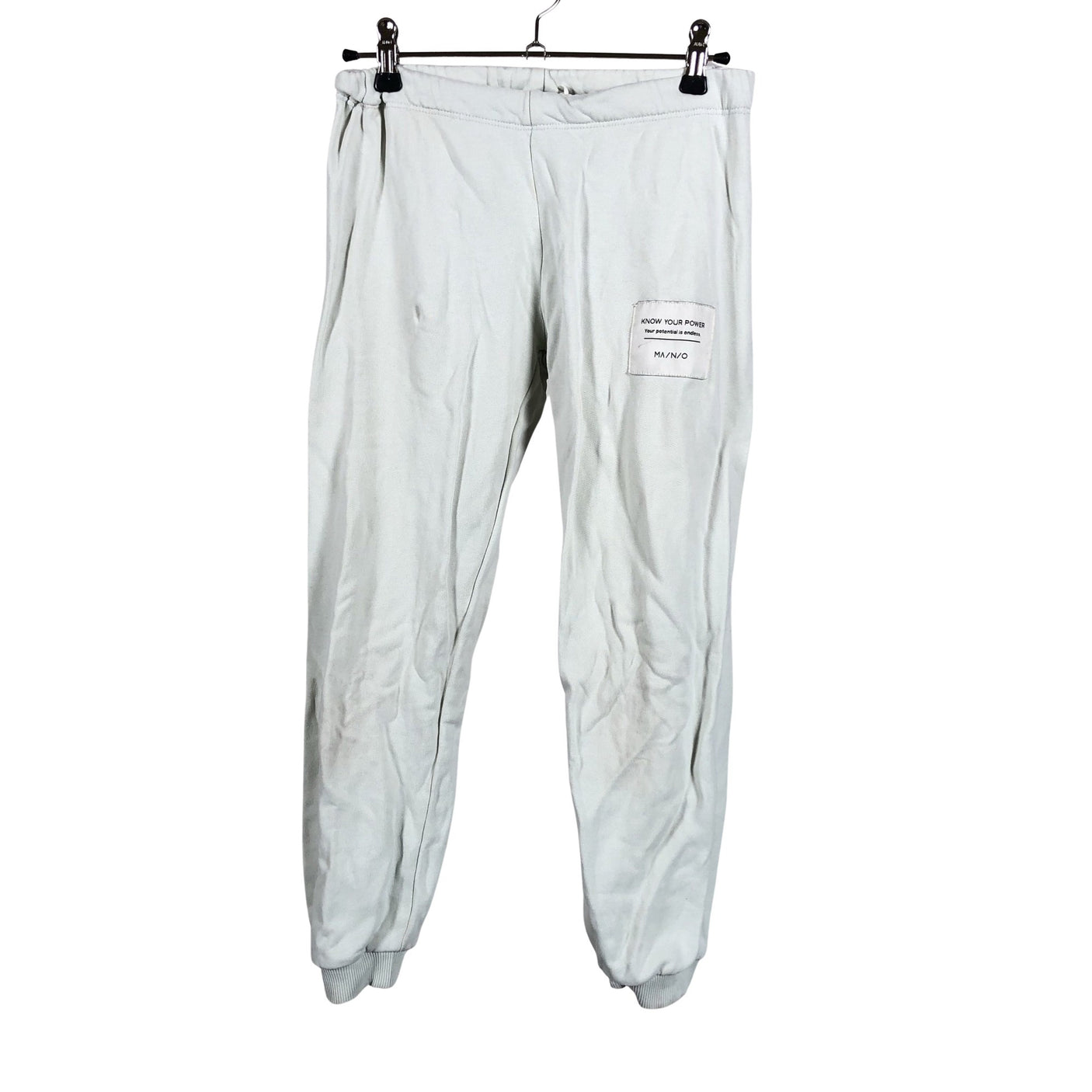 Unisex Mainio - Collegehousut, koko 134 - 140 - Vihreä (1)