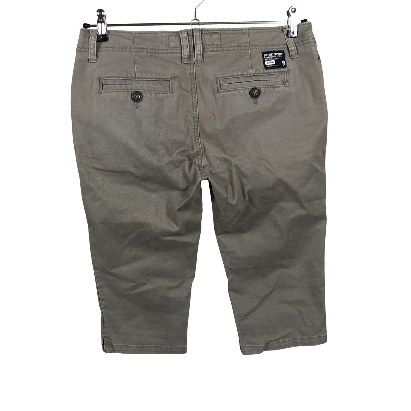 Naisten Superdry - Shortsit, koko 38 - Vihreä (2)