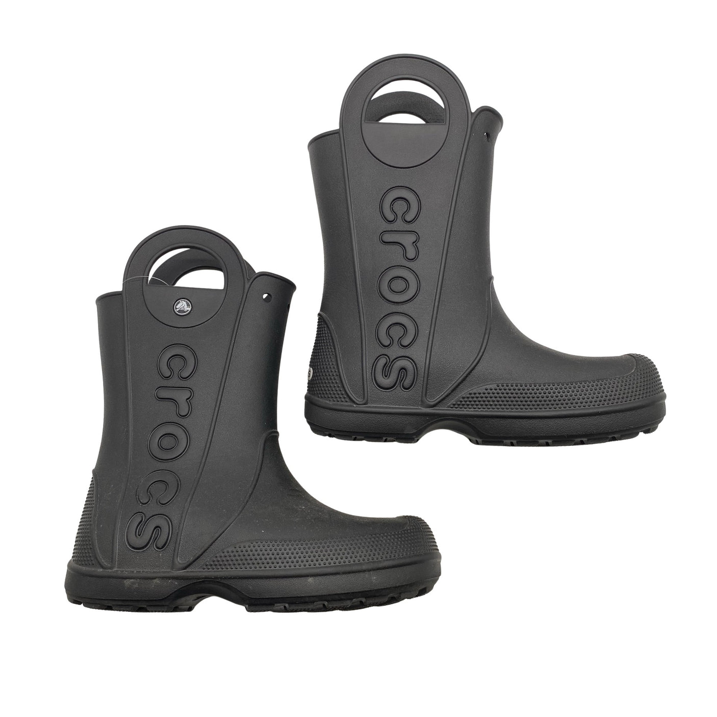 Naisten Crocs - Kumisaappaat, koko 38 - Musta (1)