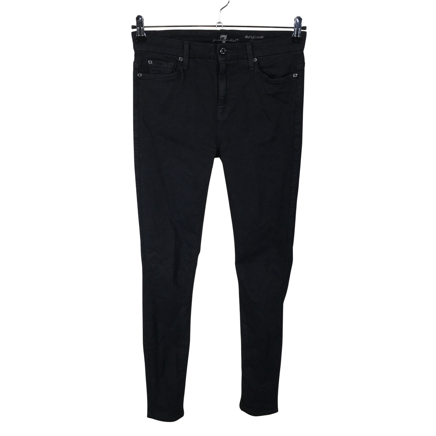 Naisten 7 for all mankind - Farkut, koko W28 - Musta (1)