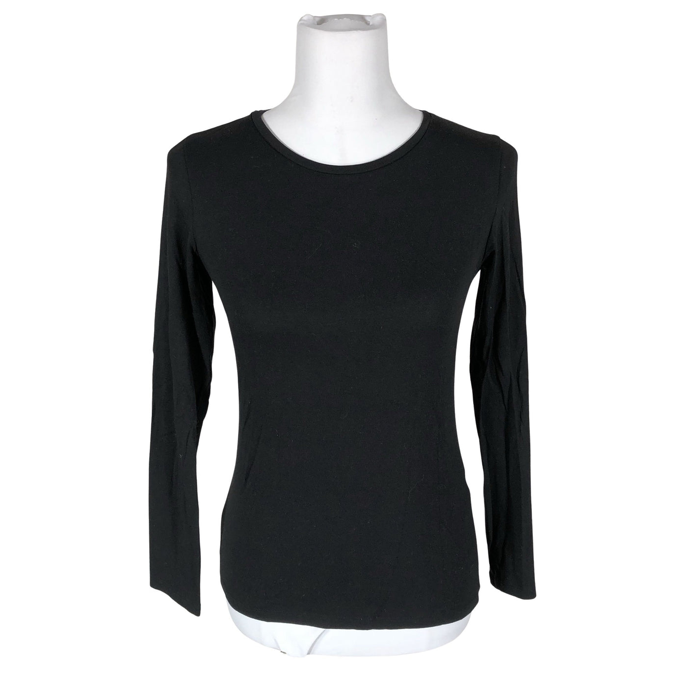 Naisten Essentials by Stockmann - Trikoopaita, koko 34 - Musta (1)