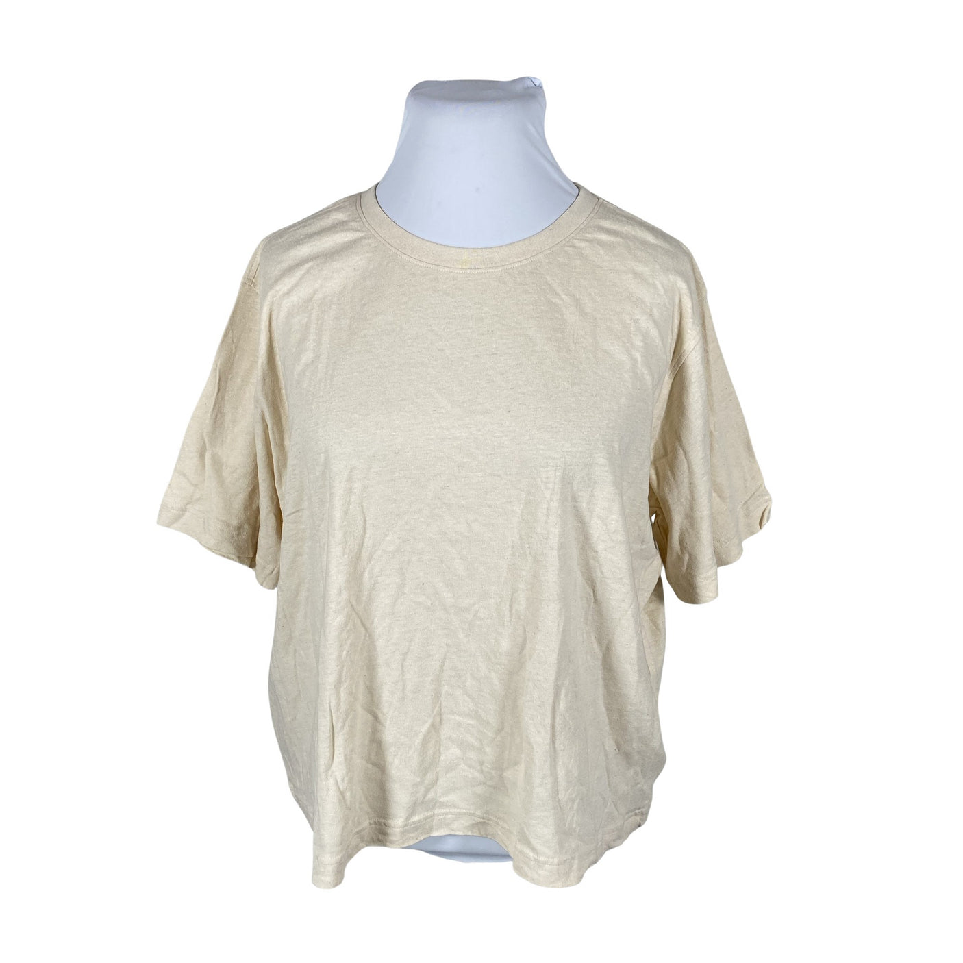 Naisten Dedicated - T-paita, koko 42 - Beige (1)