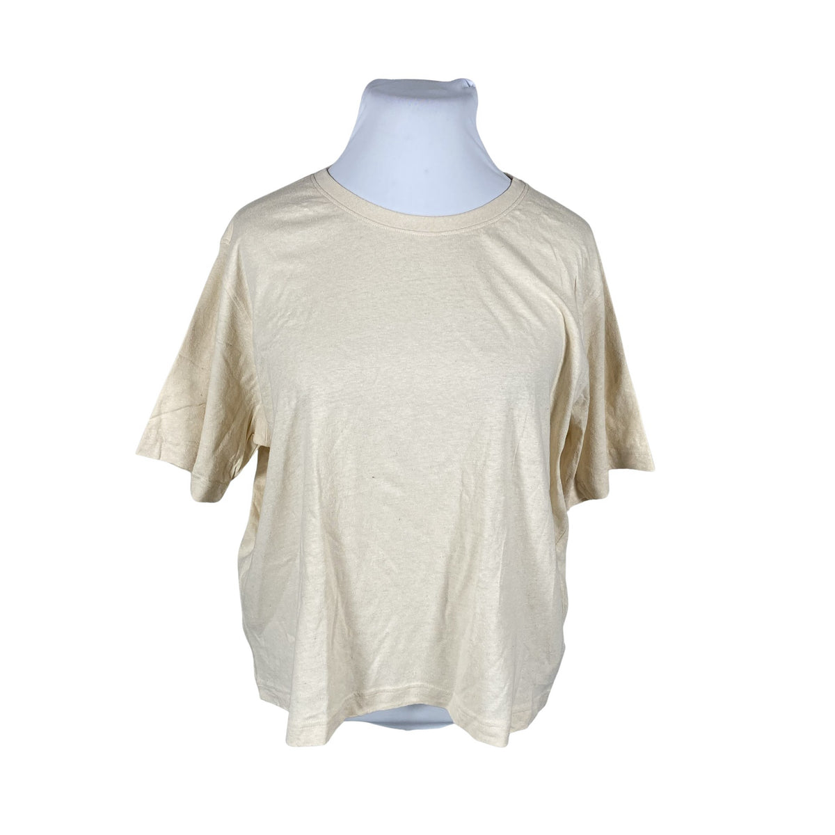 Naisten Dedicated - T-paita, koko 42 - Beige (1)