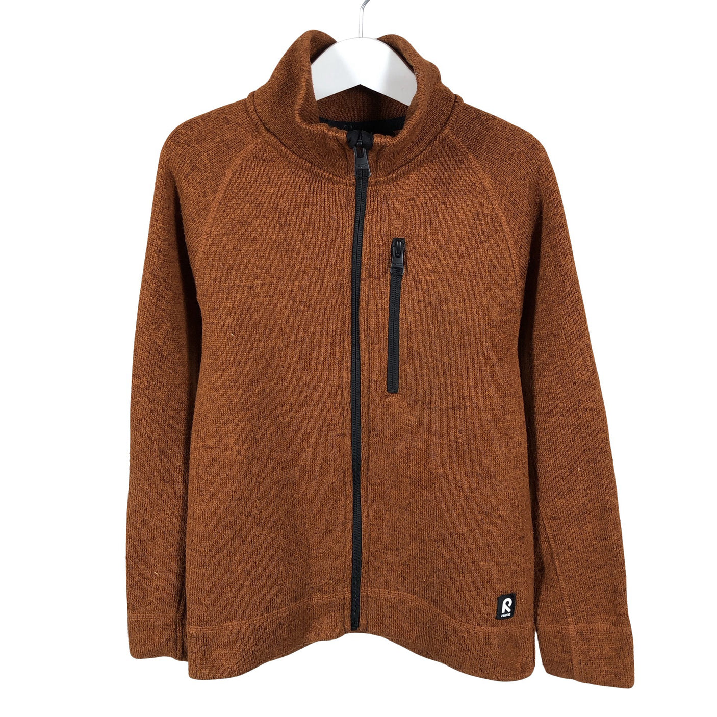 Unisex Reima - Fleecetakki, koko 128 - 134 - Ruskea (1)