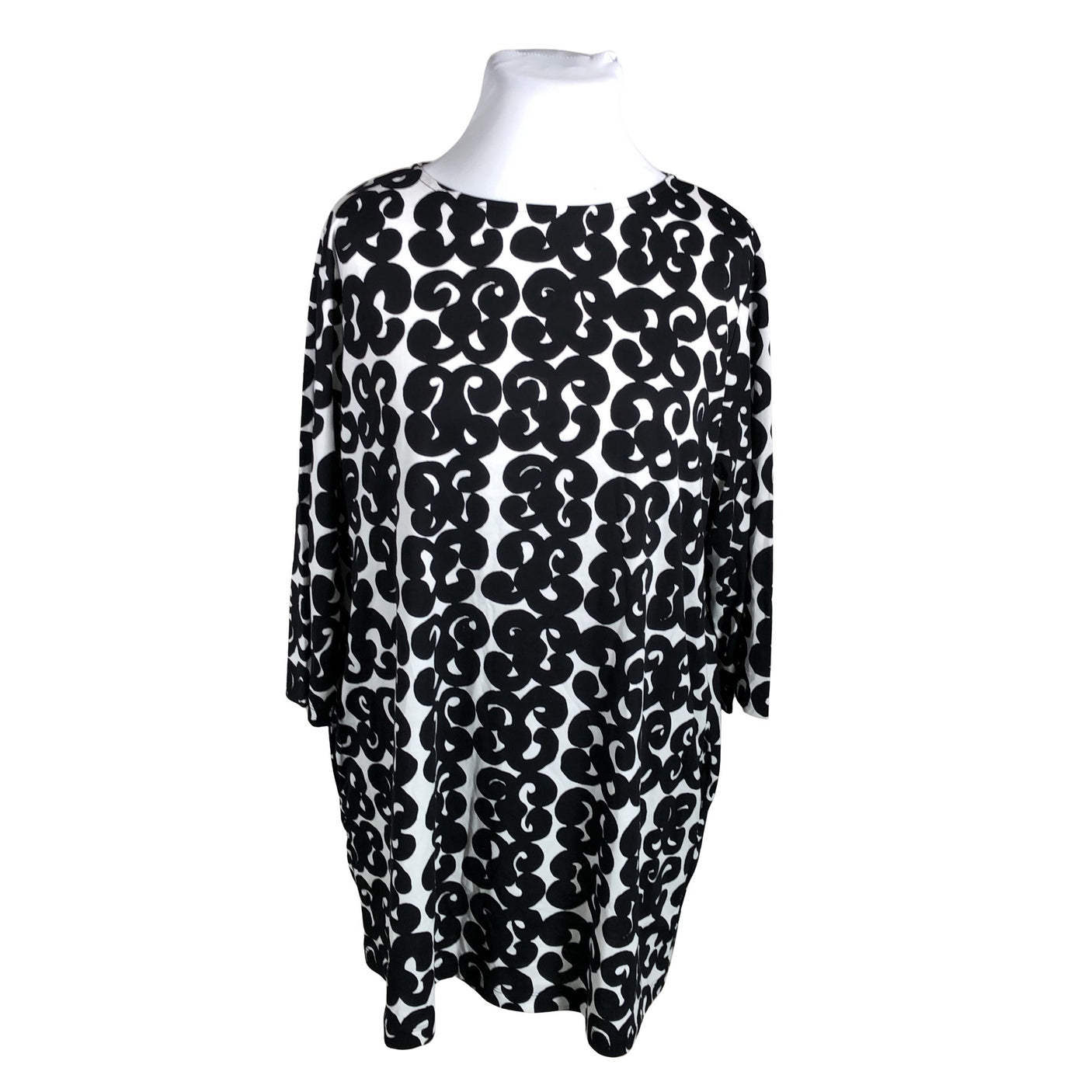 Naisten Marimekko - Trikootunika, koko 44 - Valkoinen (1)