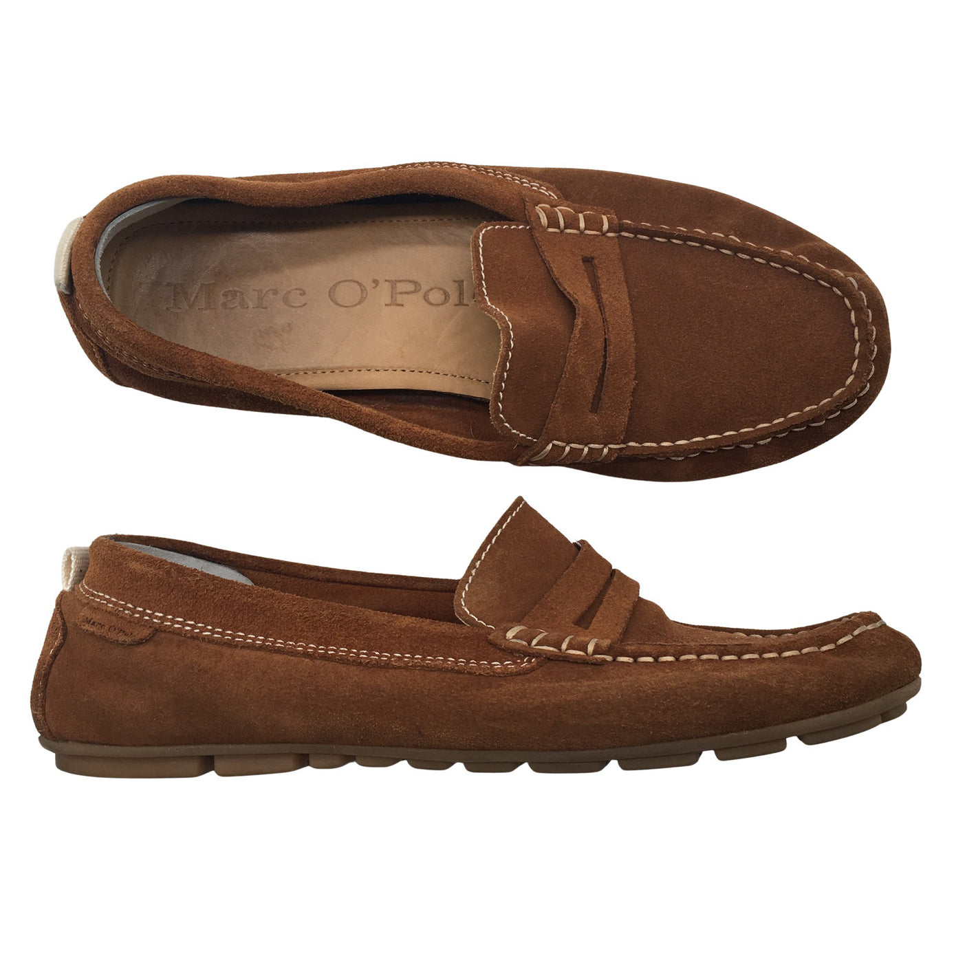 Naisten Marc O'Polo - Loaferit, koko 39 - Ruskea (1)