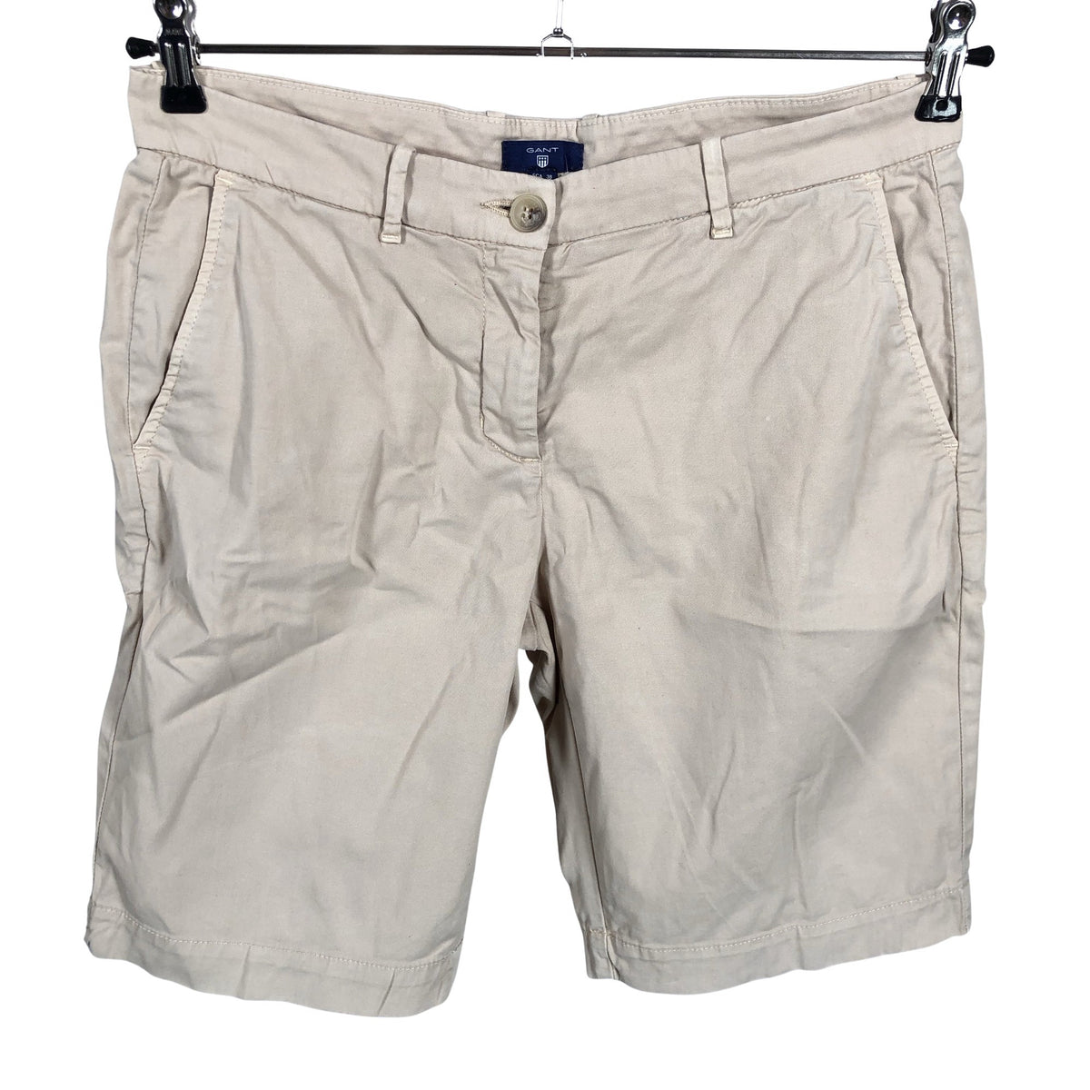 Naisten Gant - Shortsit, koko 38 - Beige (1)