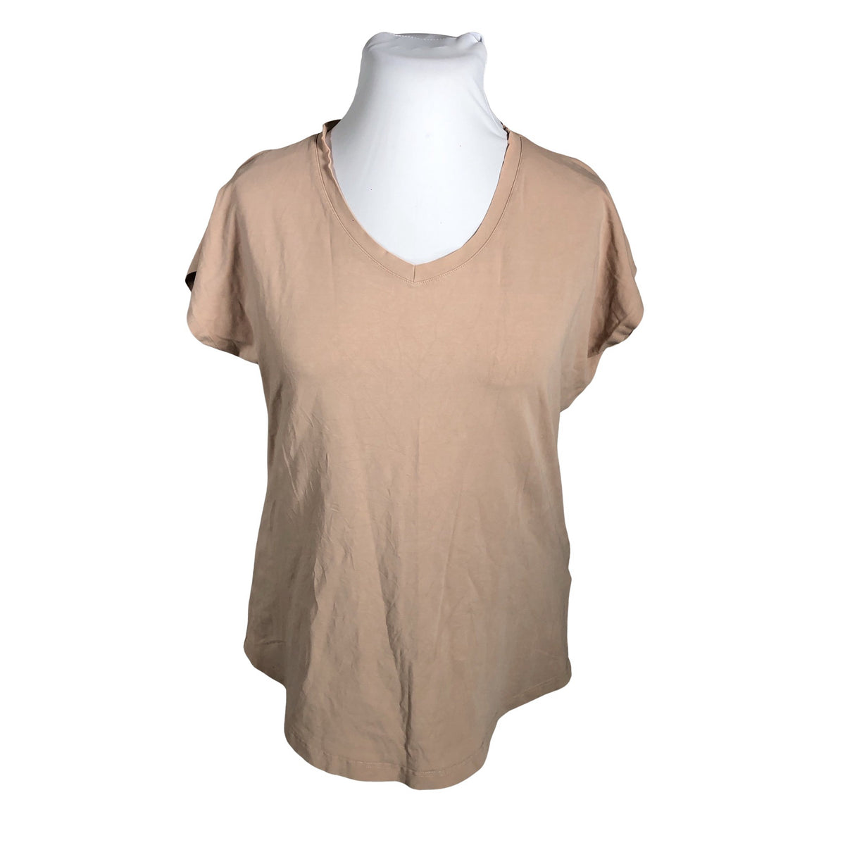 Naisten NOSH - T-paita, koko 46 - Beige (1)