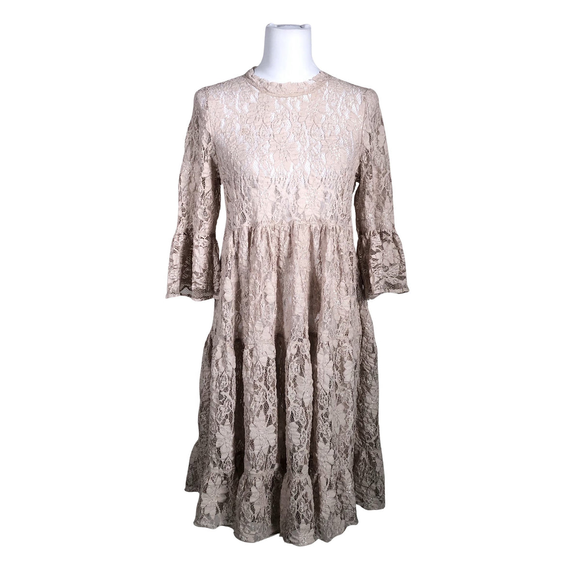 Naisten Andiata - Juhlamekko, koko 38 - Beige (1)