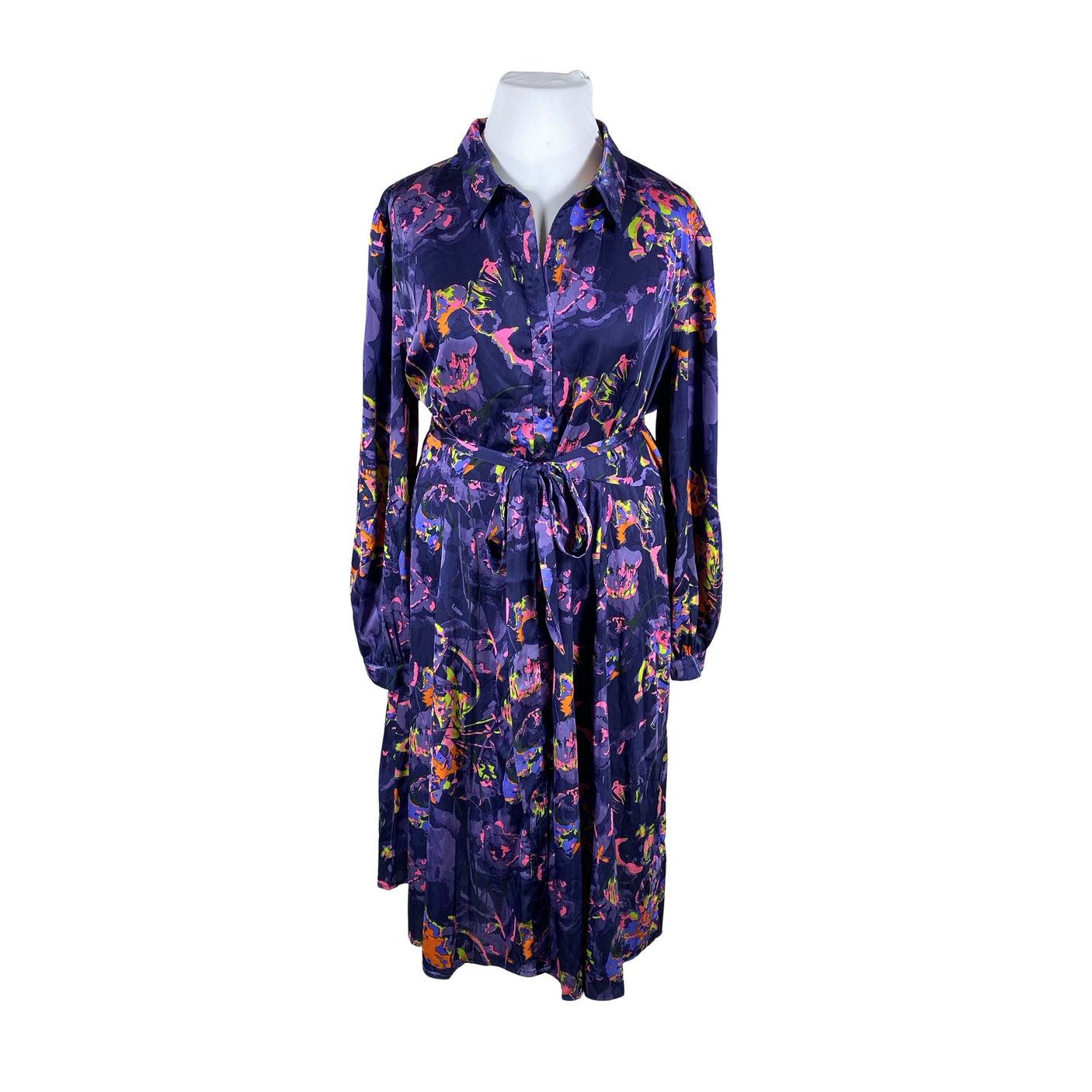 Naisten Chi Chi London - Sifonkimekko, koko 50 - Violetti (1)