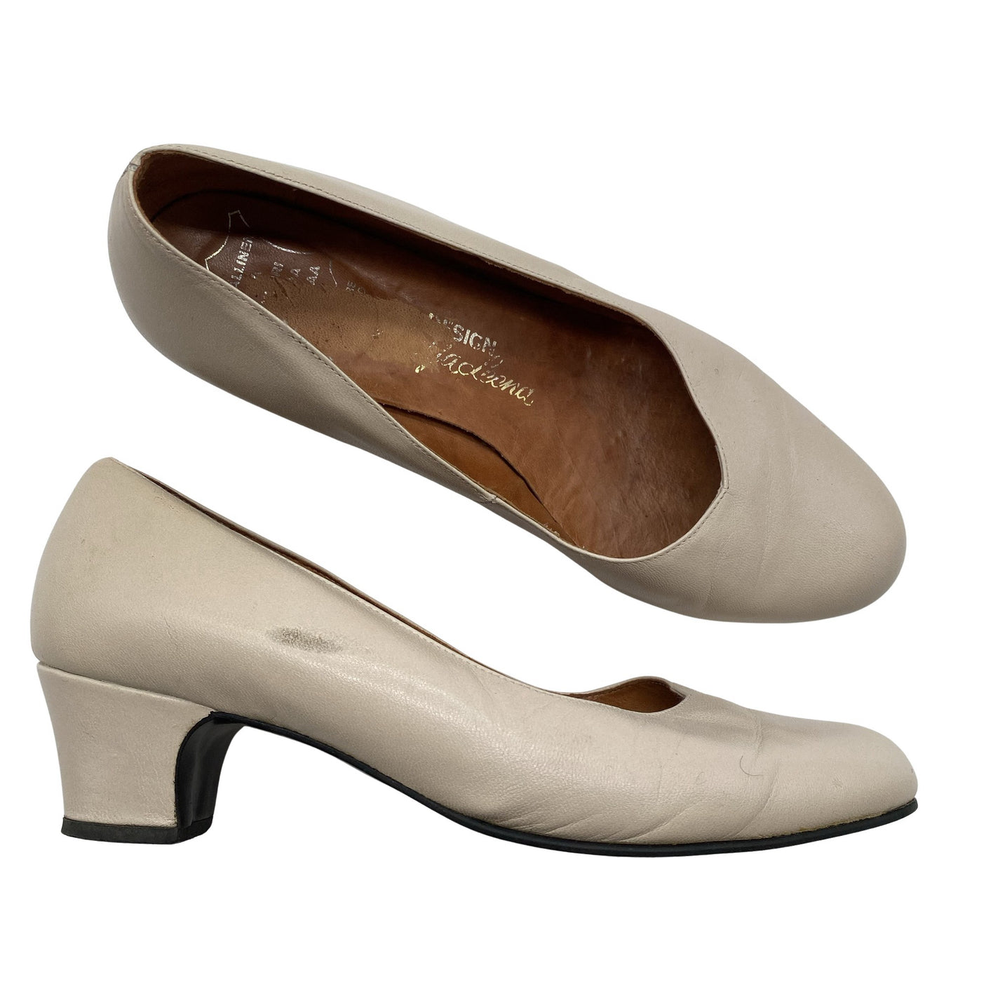 Naisten Design MarjaLeena - Korkokengät, koko 38 - Beige (1)