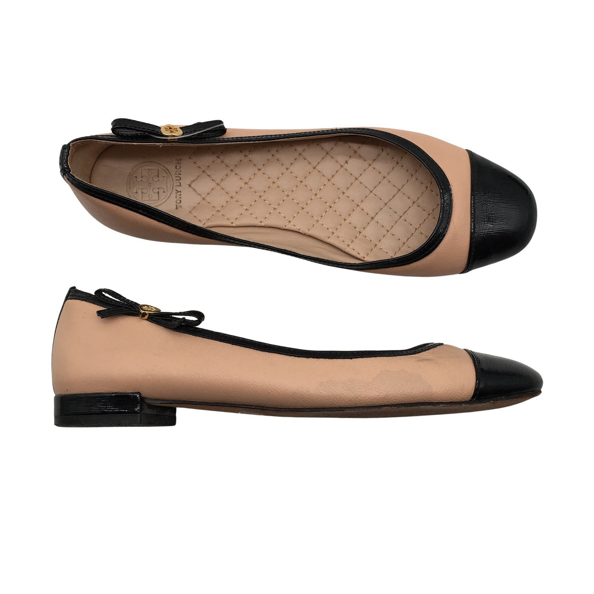 Naisten Tory Burch - Ballerinat, koko 39 - Vaaleanpunainen (1)