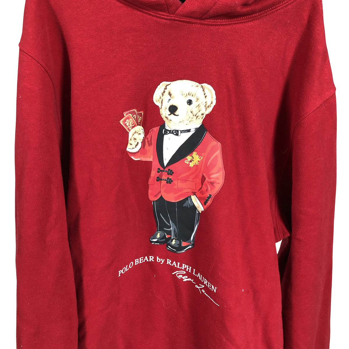 Unisex Polo Ralph Lauren - Huppari, koko 170 - 176 - Punainen (3)