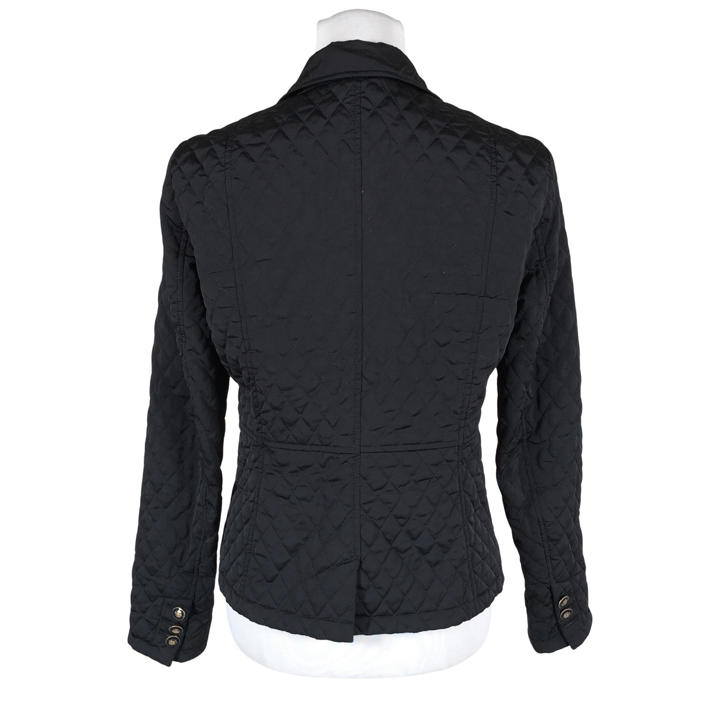 Naisten Massimo Dutti - Tikkitakki, koko 40 - Musta (2)