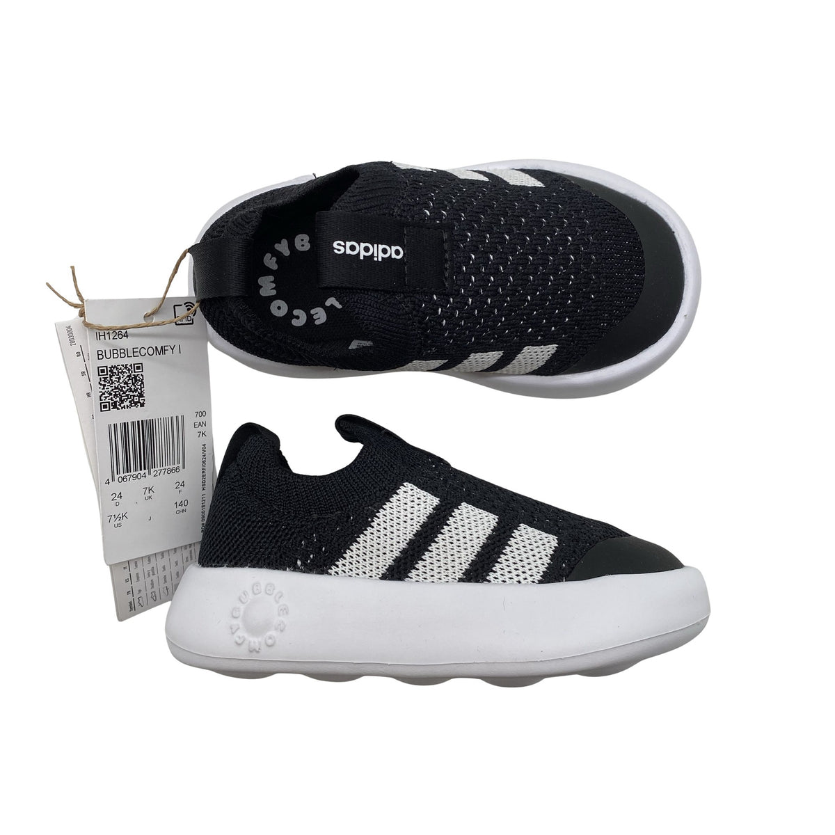 Unisex Adidas - Lenkkarit, koko 24 - Musta (1)