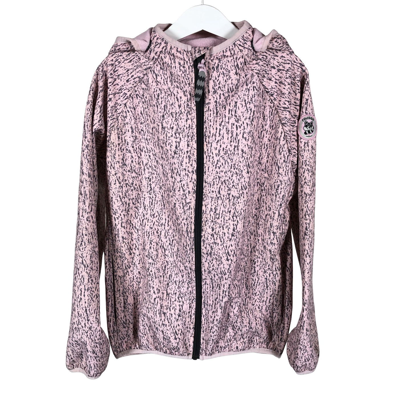 Tyttöjen Racoon - Softshell-takki, koko 134 - 140 - Vaaleanpunainen (1)