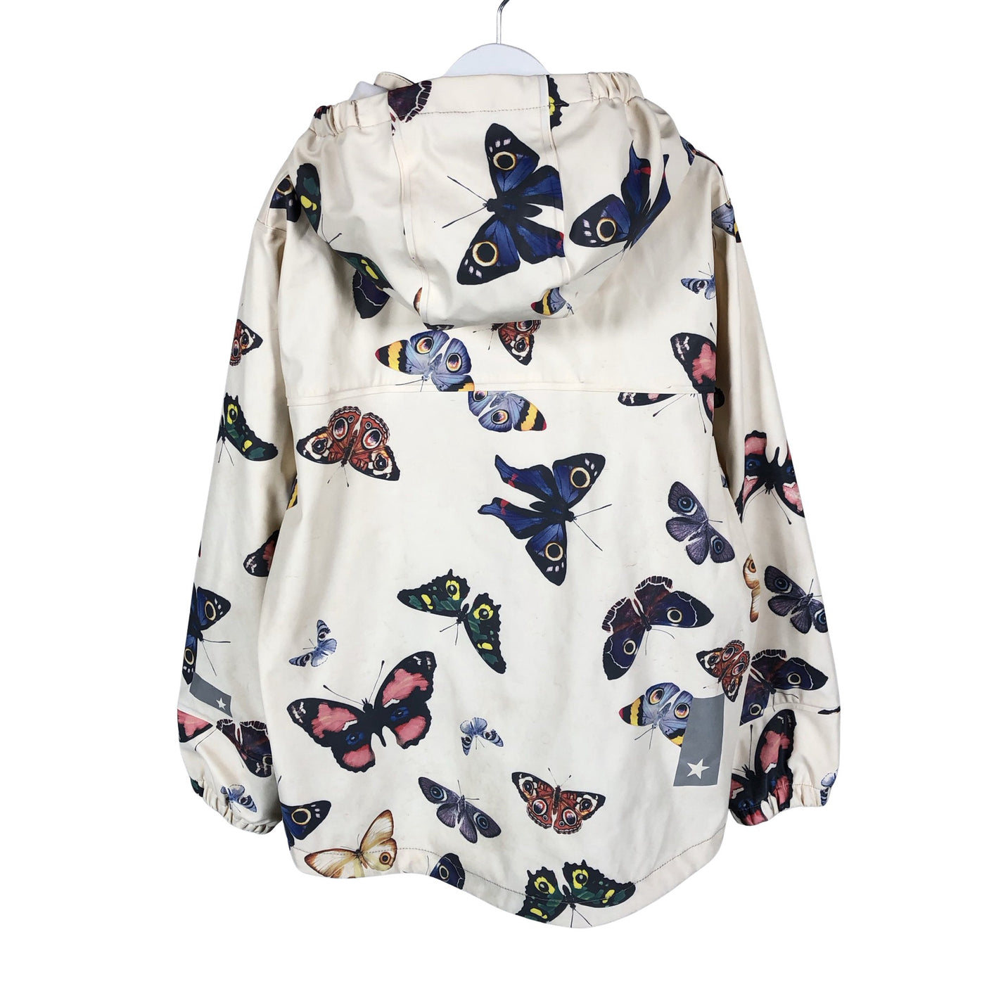 Tyttöjen Molo Kids - Sadetakki, koko 134 - 140 - Beige (2)