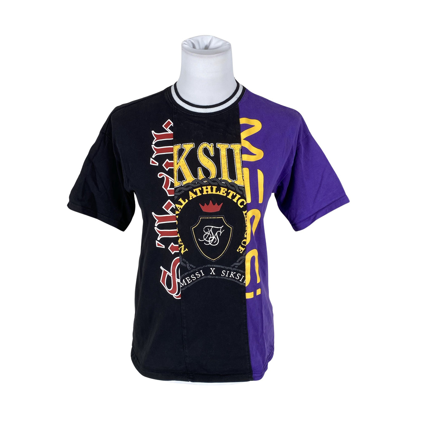 Naisten Siksilk - T-paita, koko 36 - Musta (1)