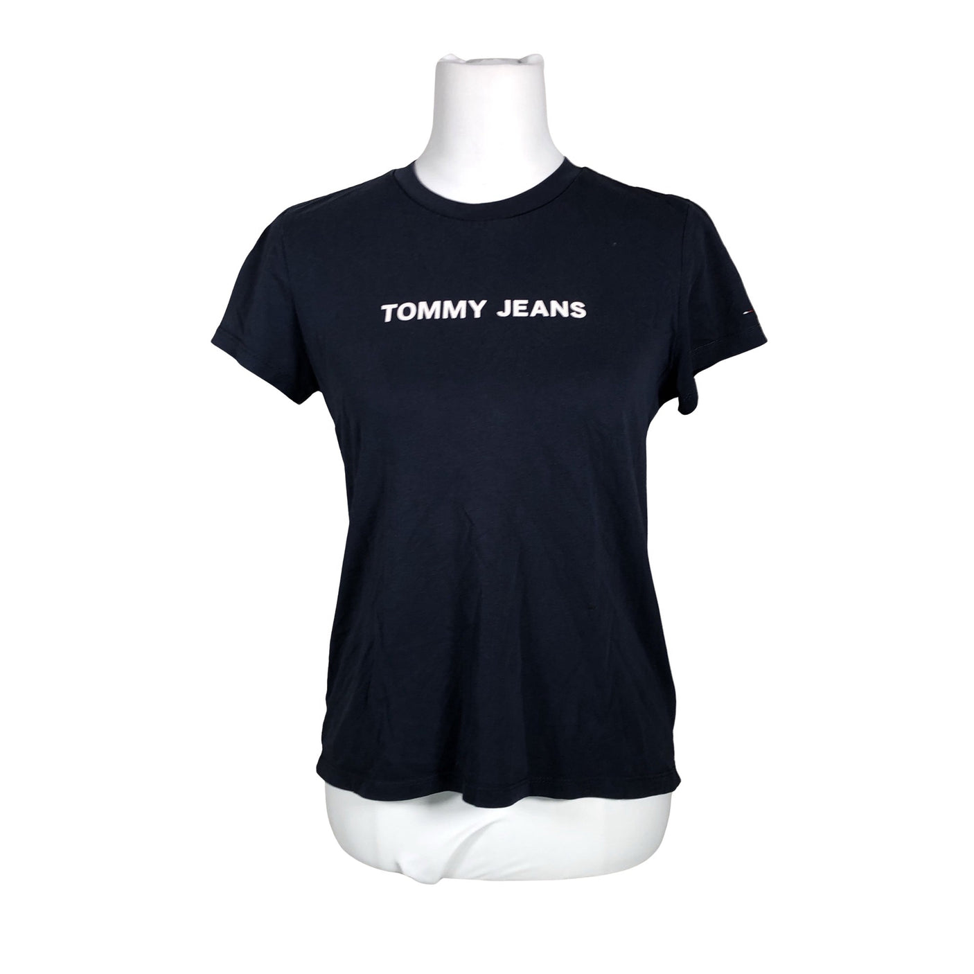 Naisten Tommy Jeans (Tommy Hilfiger) - T-paita, koko 36 - Sininen (1)