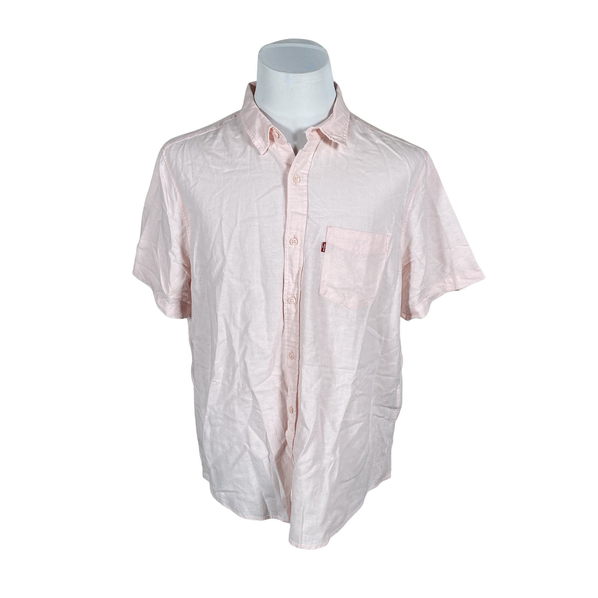 Miesten Levi's - Kauluspaita, koko XL - Vaaleanpunainen (1)