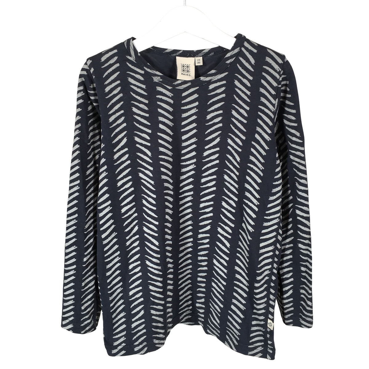 Unisex Kaiko - Trikoopaita, koko 134 - 140 - Harmaa (1)