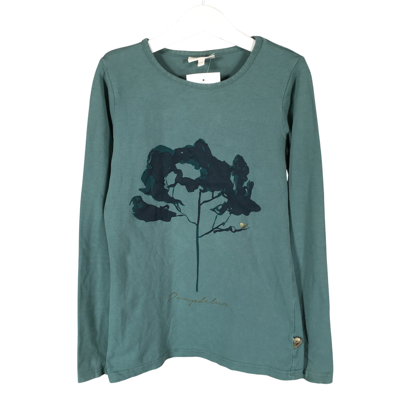 Unisex POMPdeLUX - Trikoopaita, koko 140 - 146 - Vihreä (1)