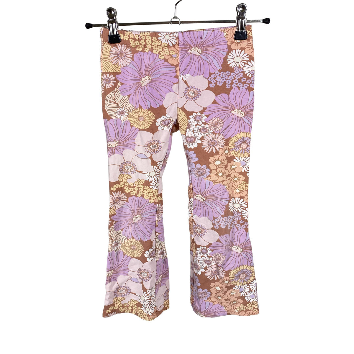 Tyttöjen Lindex - Leggingsit, koko 98 - 104 - Violetti (1)