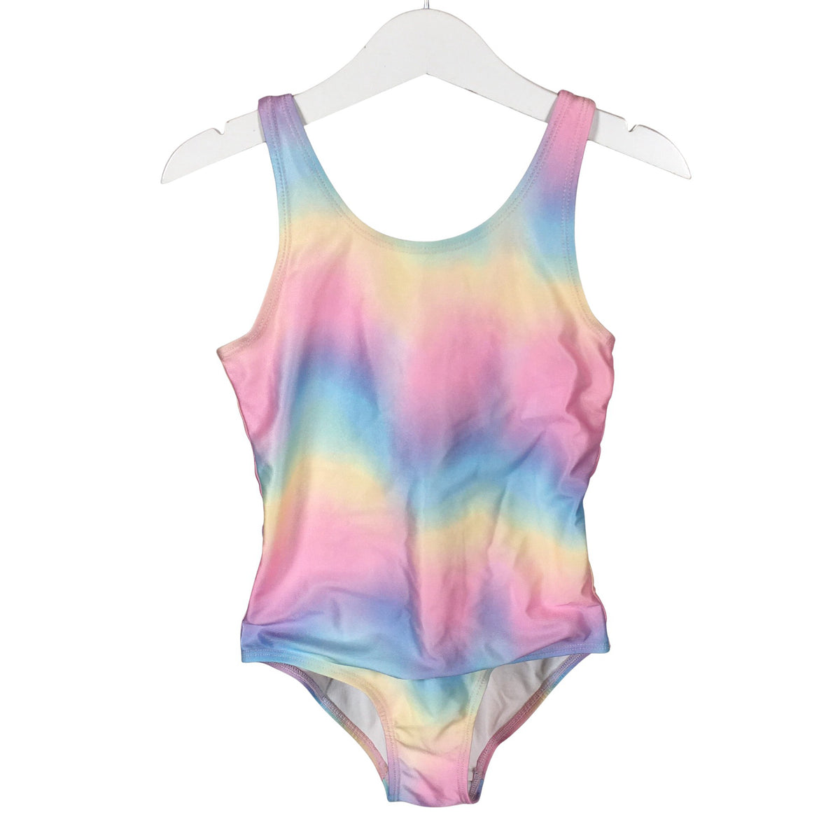 Tyttöjen Lindex - Uimapuku, koko 122 - 128 - Pinkki (1)