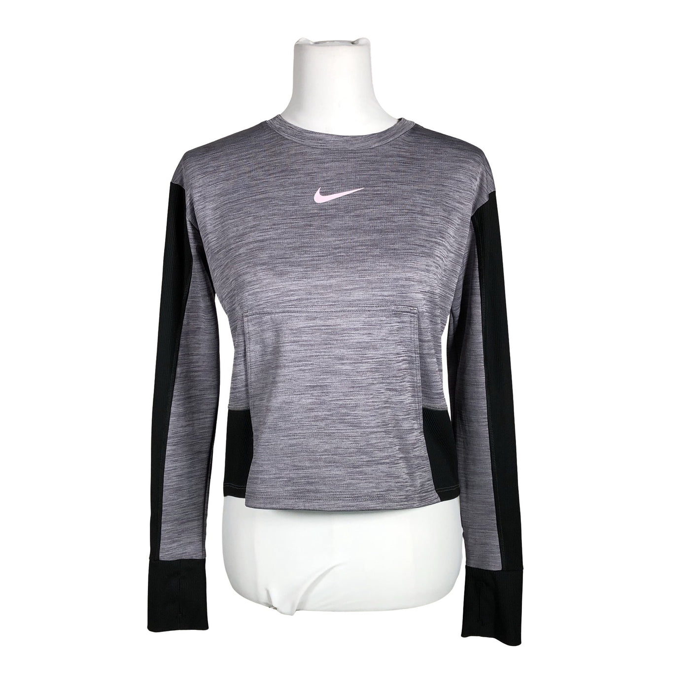 Naisten Nike - Urheilupaita, pitkät hihat, koko 36 - Harmaa (1)