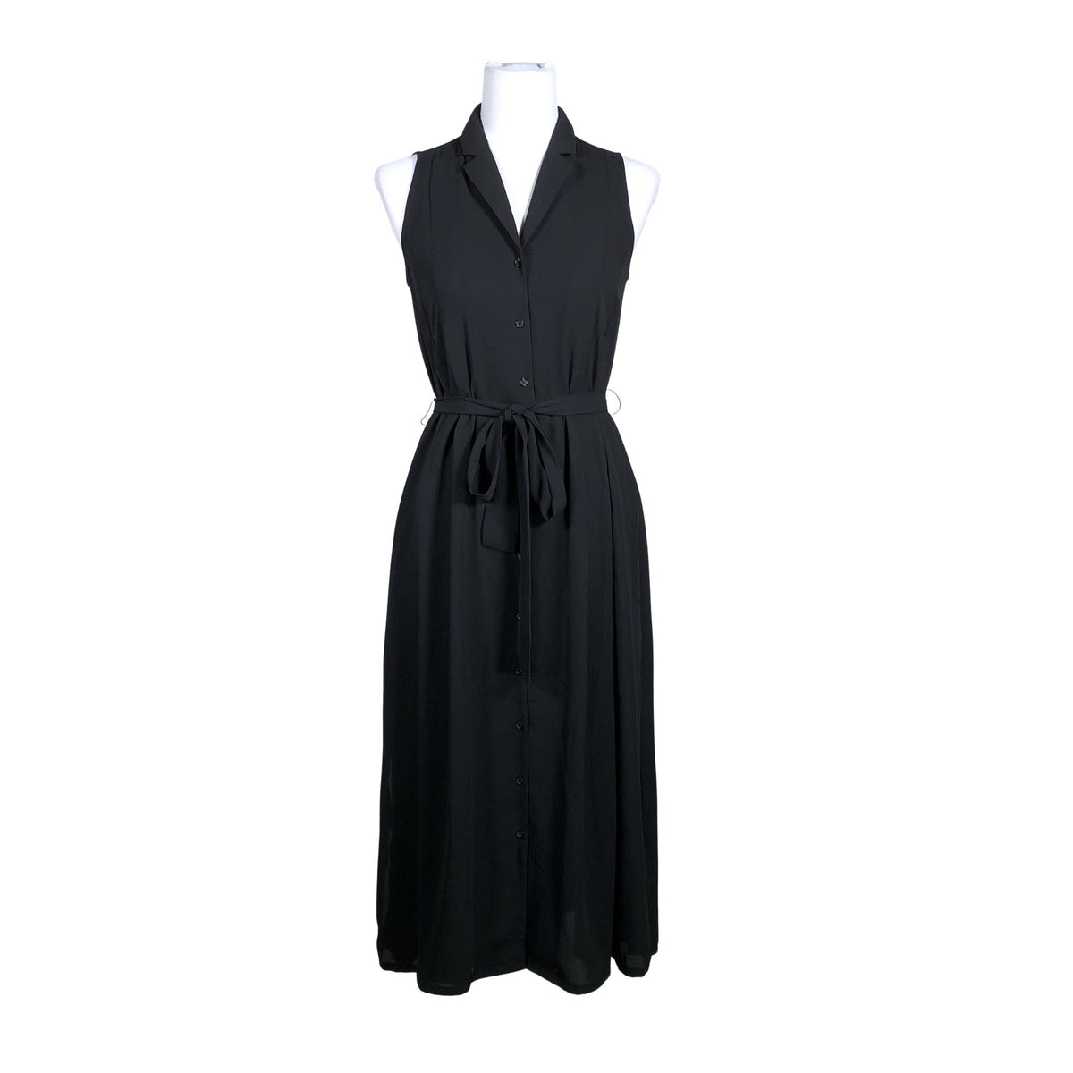 Naisten InWear - Sifonkimekko, koko 34 - Musta (1)