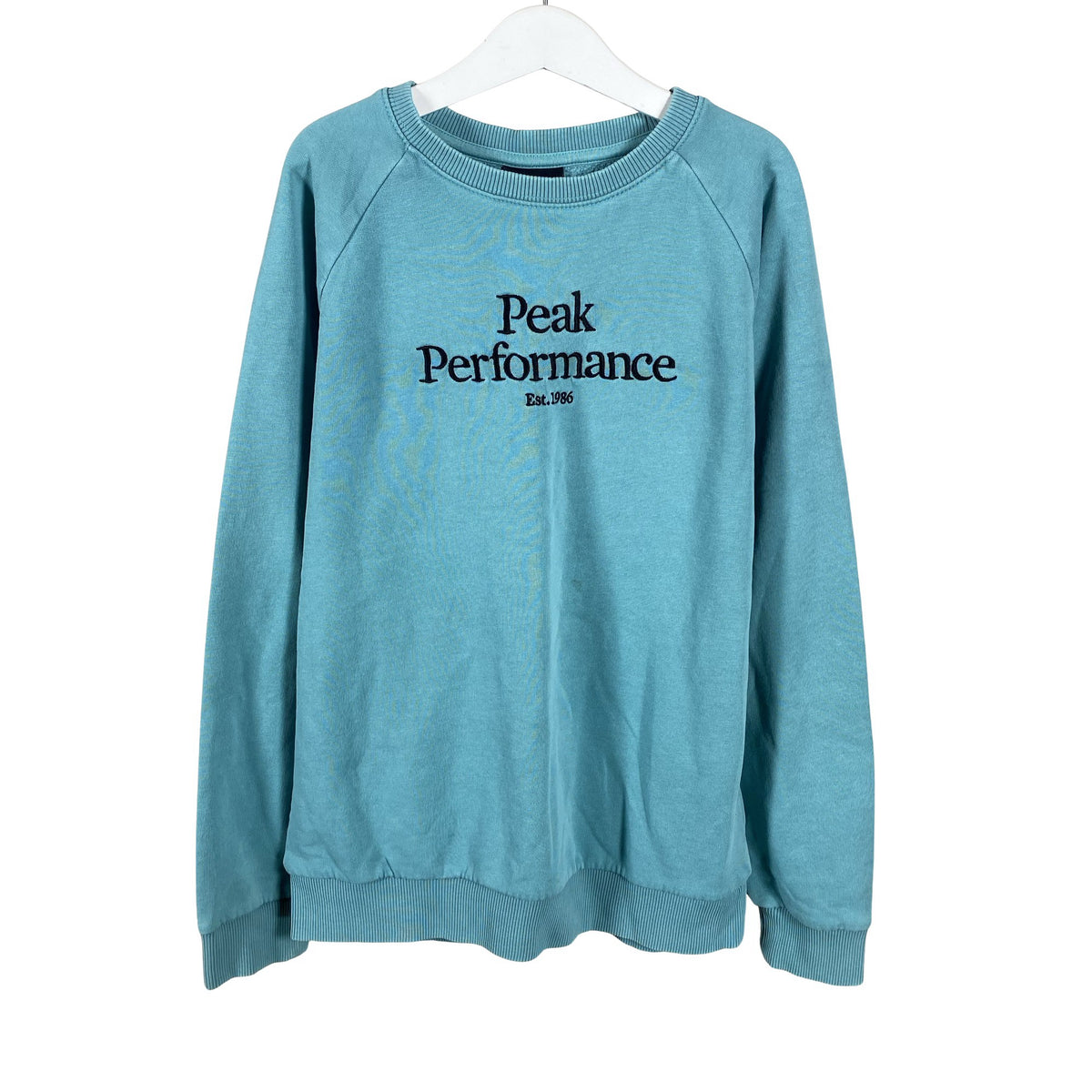 Unisex Peak Performance - Collegepaita, koko 152 - 158 - Turkoosi (1)