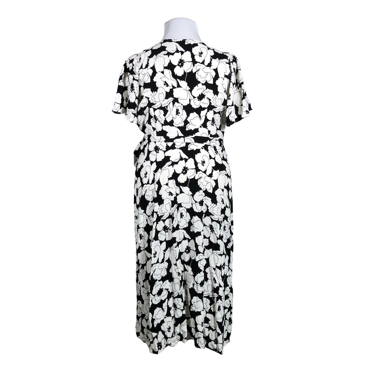 Naisten Marks&Spencer - Sifonkimekko, koko 42 - Musta (2)