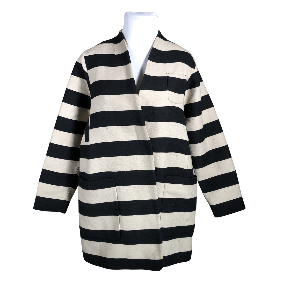 Naisten Marimekko - Villakangastakki, koko 44 - Beige (1)