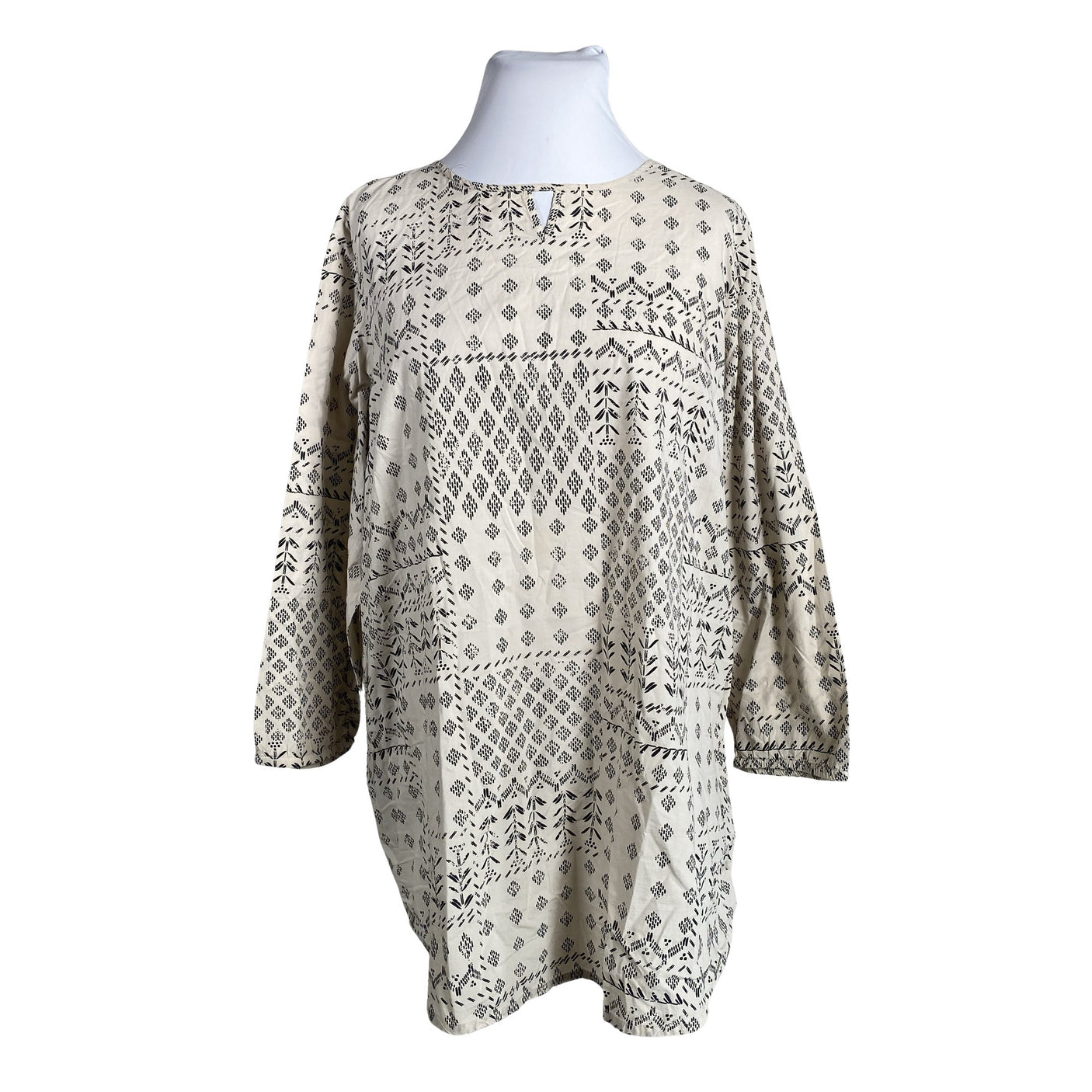 Naisten Gudrun Sjöden - Kangastunika, koko 42 - Beige (1)