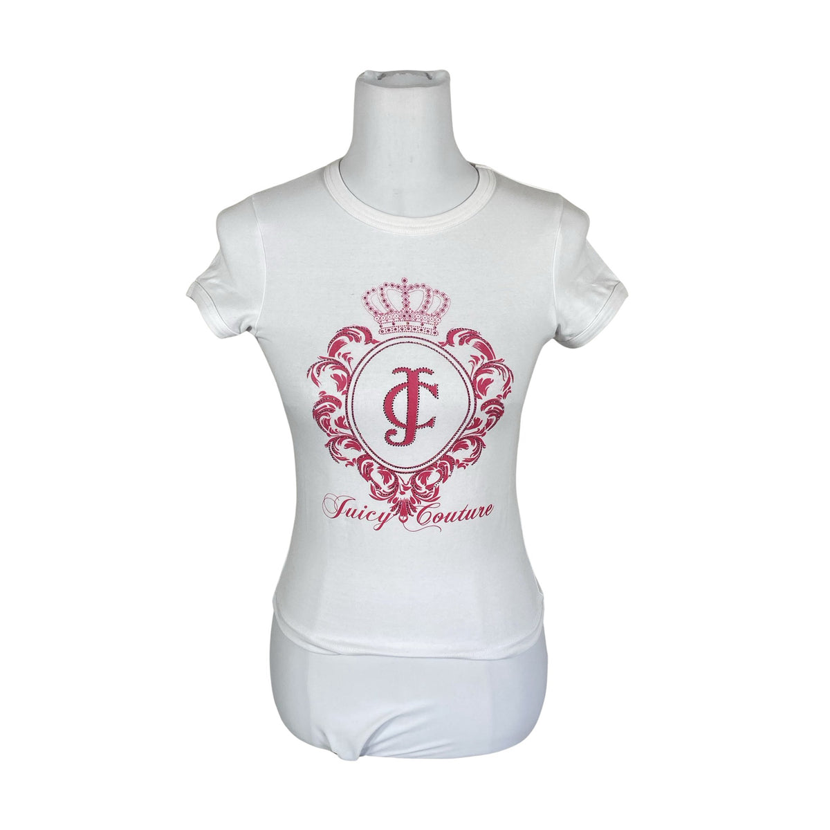 Naisten Juicy Couture - T-paita, koko 34 - Valkoinen (1)