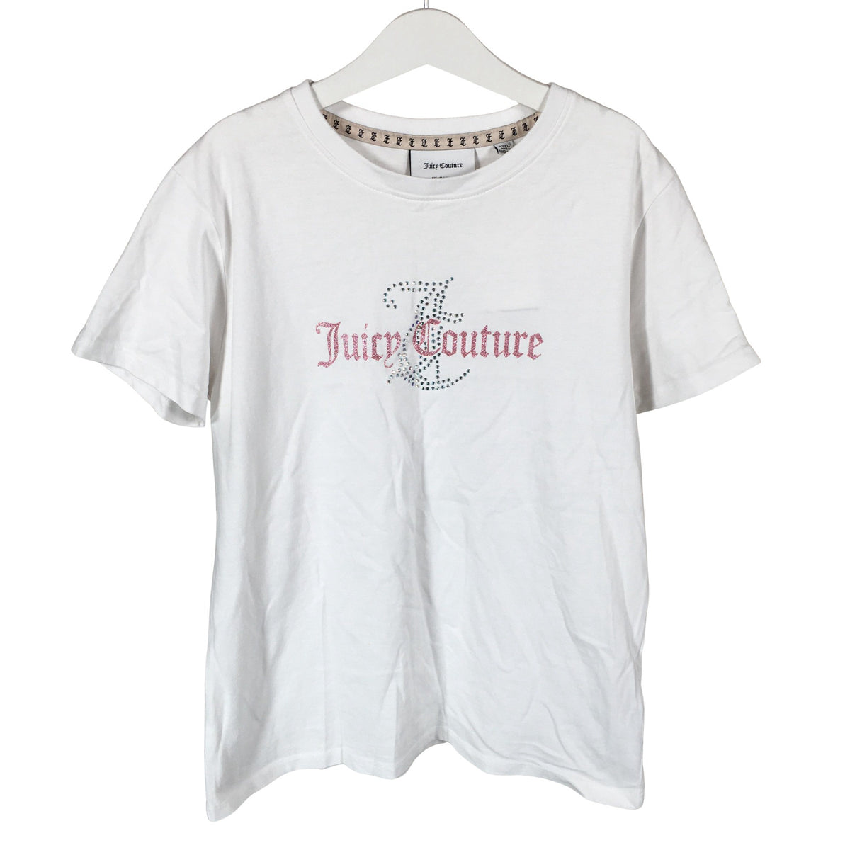 Tyttöjen Juicy Couture - T-paita, koko 146 - 152 - Valkoinen (1)
