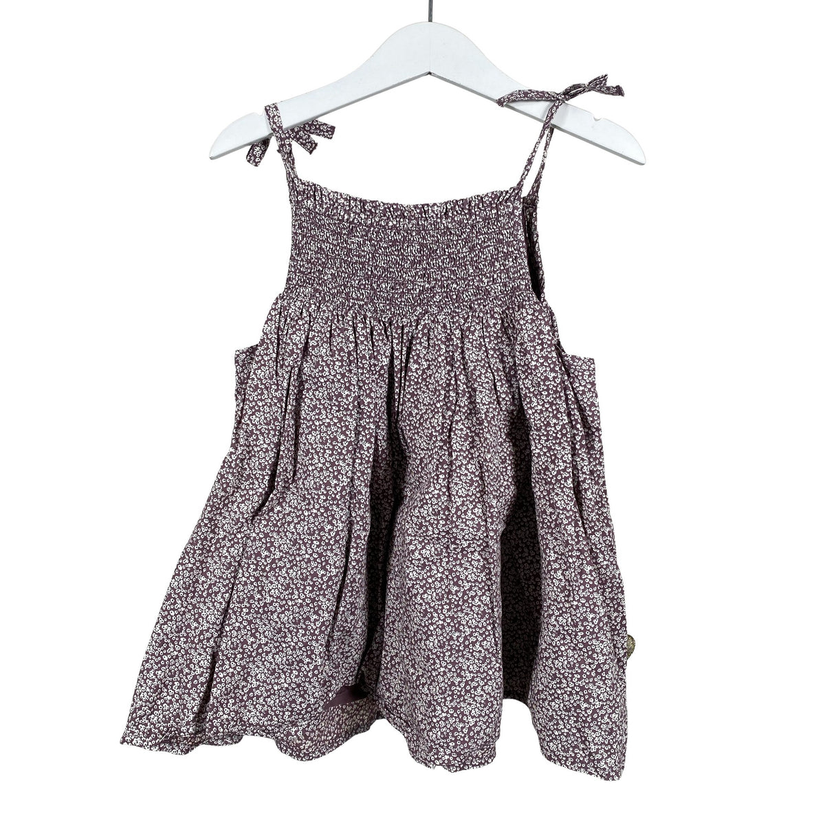 Tyttöjen POMPdeLUX - Kangasmekko, koko 134 - 140 - Violetti (1)