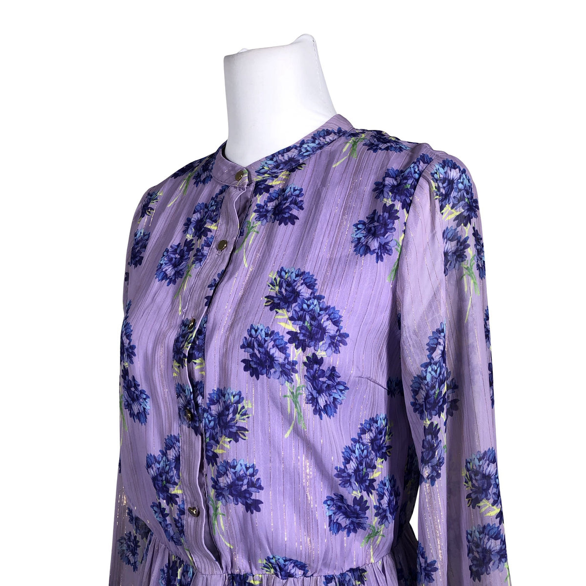Naisten Sofie Schnoor - Sifonkimekko, koko 36 - Violetti (2)